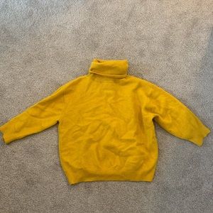 Top shop Cozy Yellow Turtleneck sweater